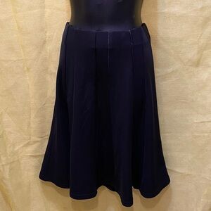 CIARA SUN WOO black A-Line Panel Skirt SZ S